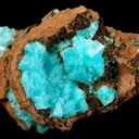 Aurichalcite in Calcite - image 1
