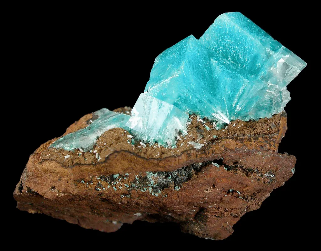 Aurichalcite in Calcite image