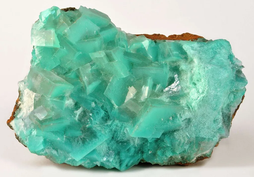 Aurichalcite in Calcite image
