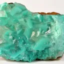 Aurichalcite in Calcite - image 1