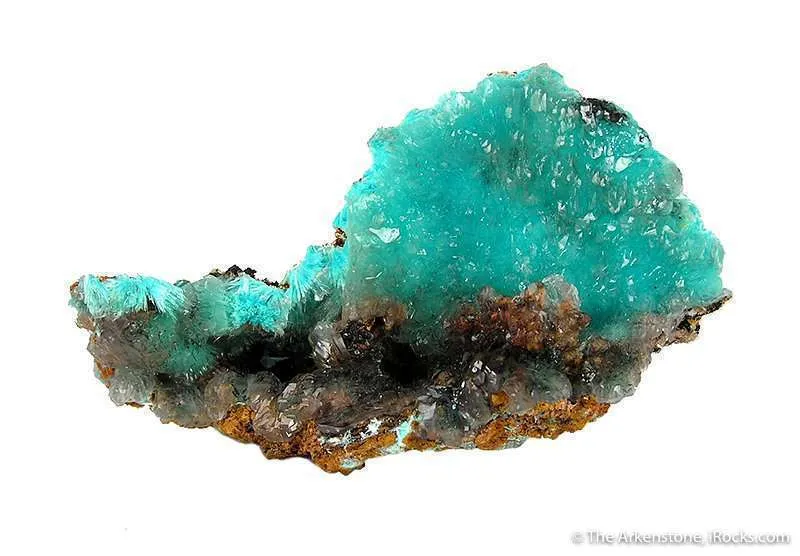 Aurichalcite in Calcite image