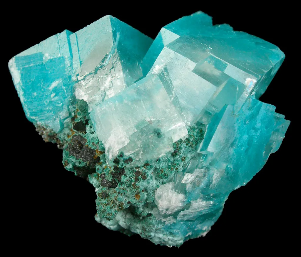Aurichalcite in Calcite image