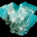 Aurichalcite in Calcite - image 1