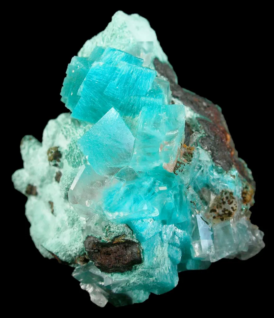 Aurichalcite in Calcite image