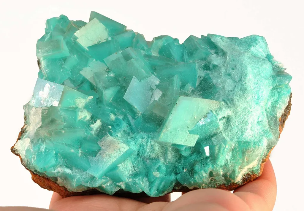 Aurichalcite in Calcite - image 2
