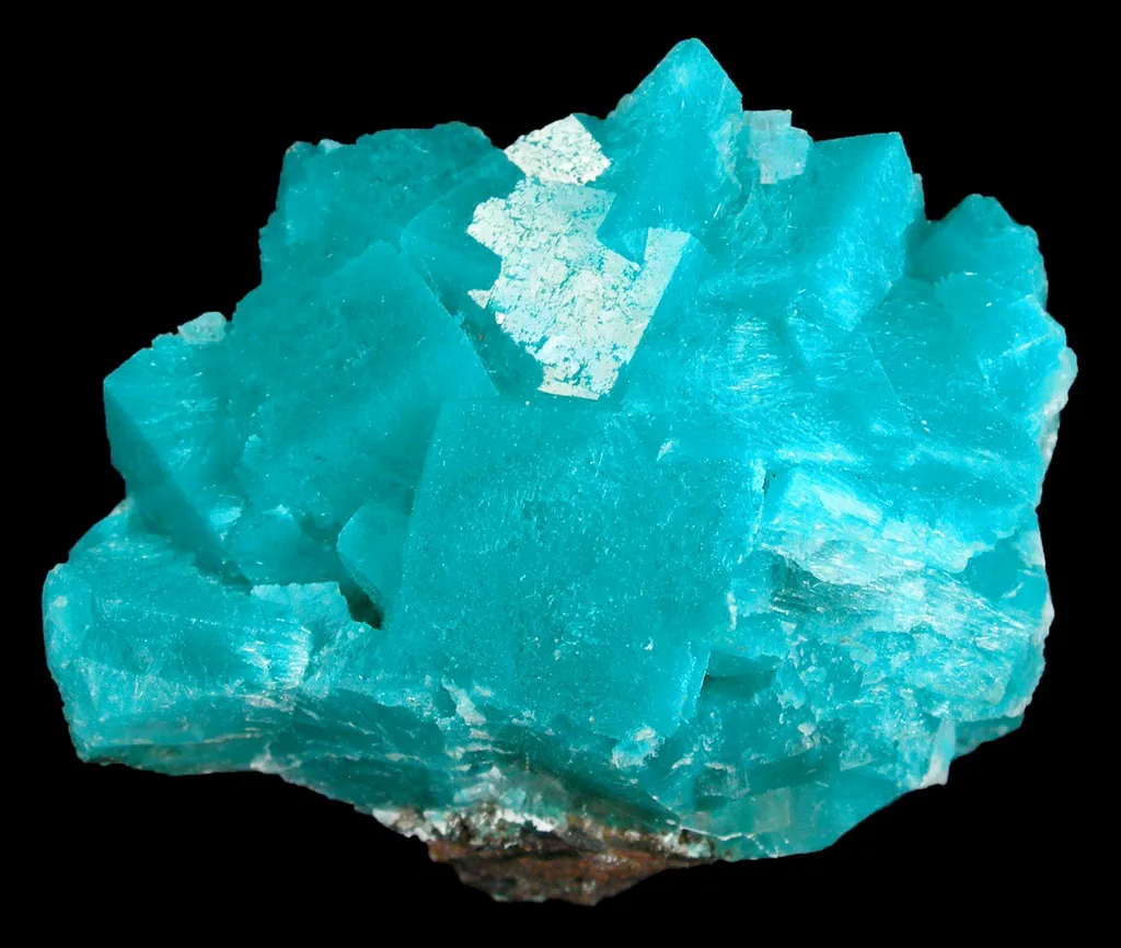 Aurichalcite in Calcite image