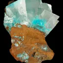 Aurichalcite in Calcite - image 1