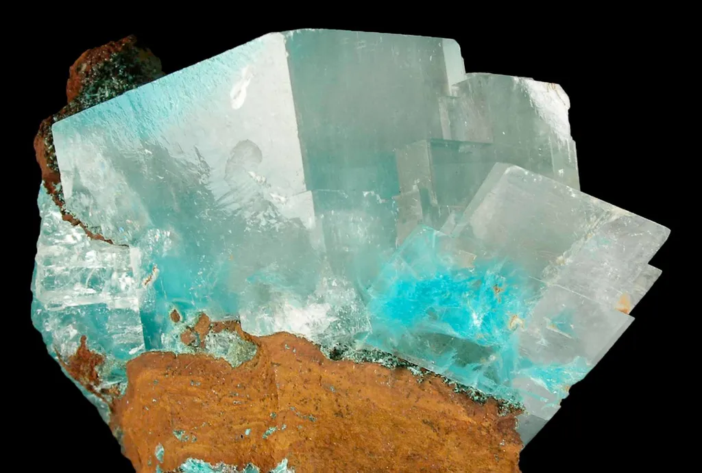 Aurichalcite in Calcite - image 2