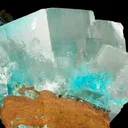 Aurichalcite in Calcite - image 2