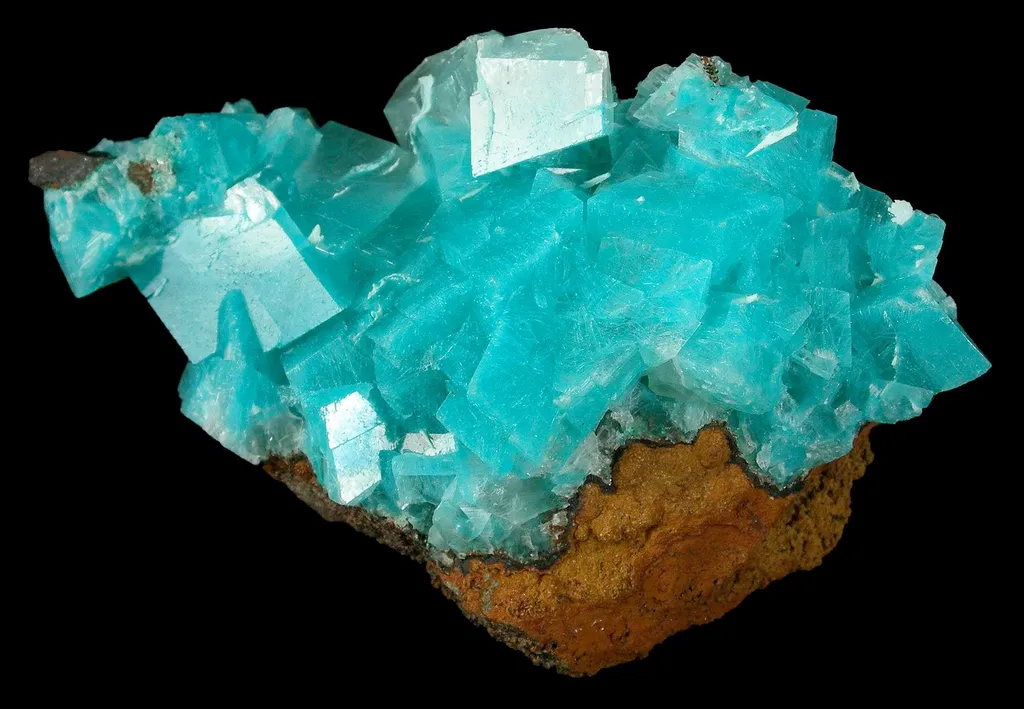 Aurichalcite in Calcite image