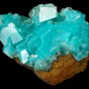 Aurichalcite in Calcite - image 1