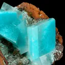 Aurichalcite in Calcite - image 3