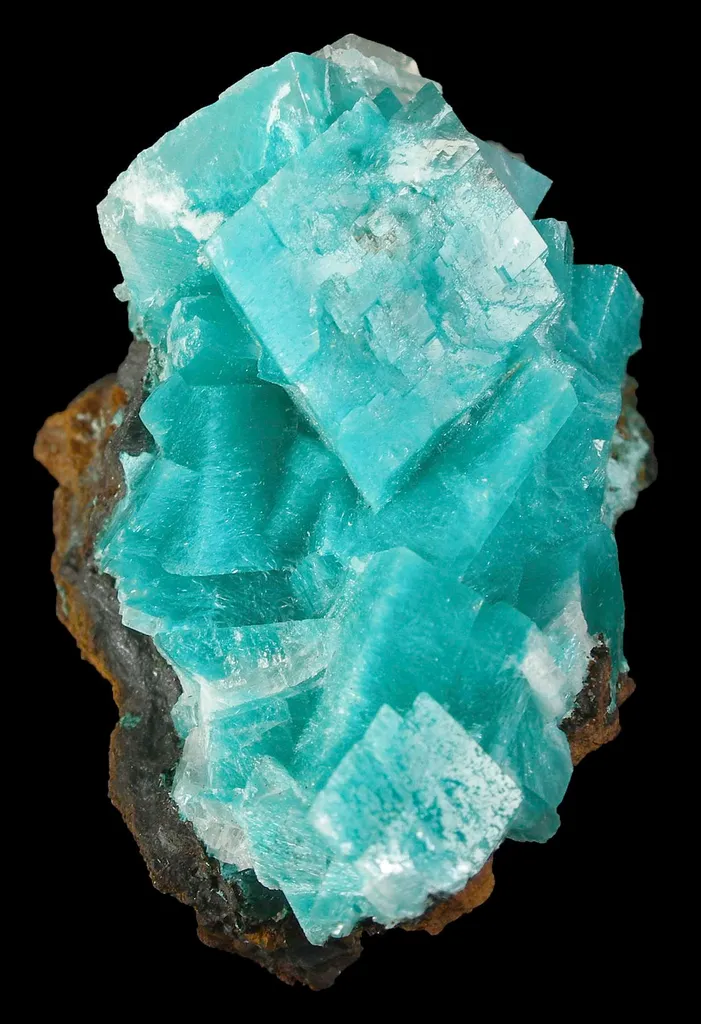 Aurichalcite in Calcite - image 2