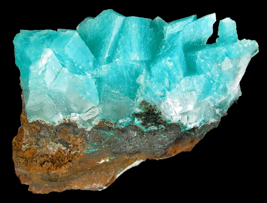Aurichalcite in Calcite image