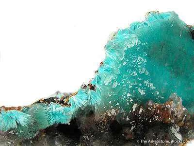 Aurichalcite in Calcite - image 2