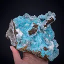 Aurichalcite included in Calcite - image 1