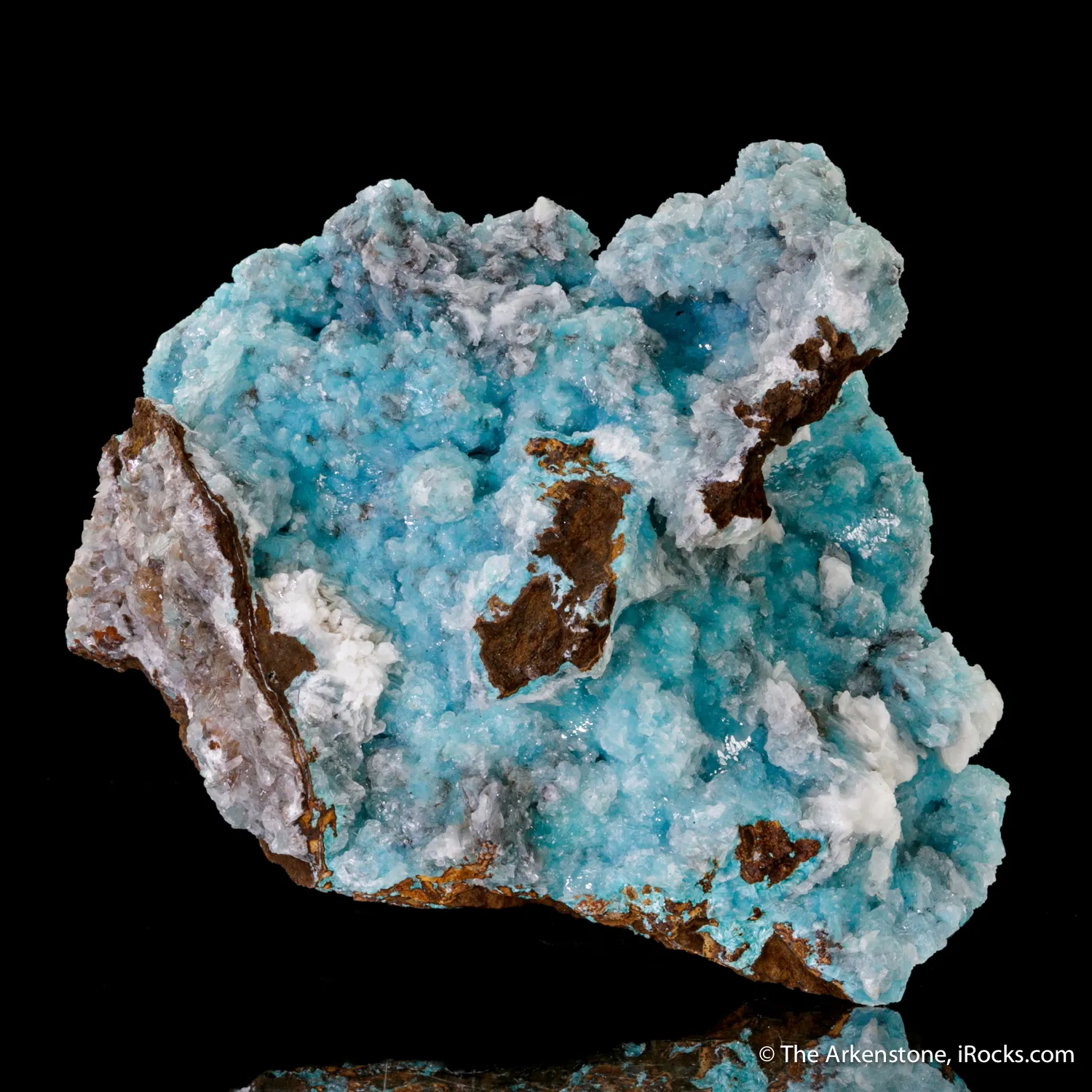 Aurichalcite included in Calcite - image 4