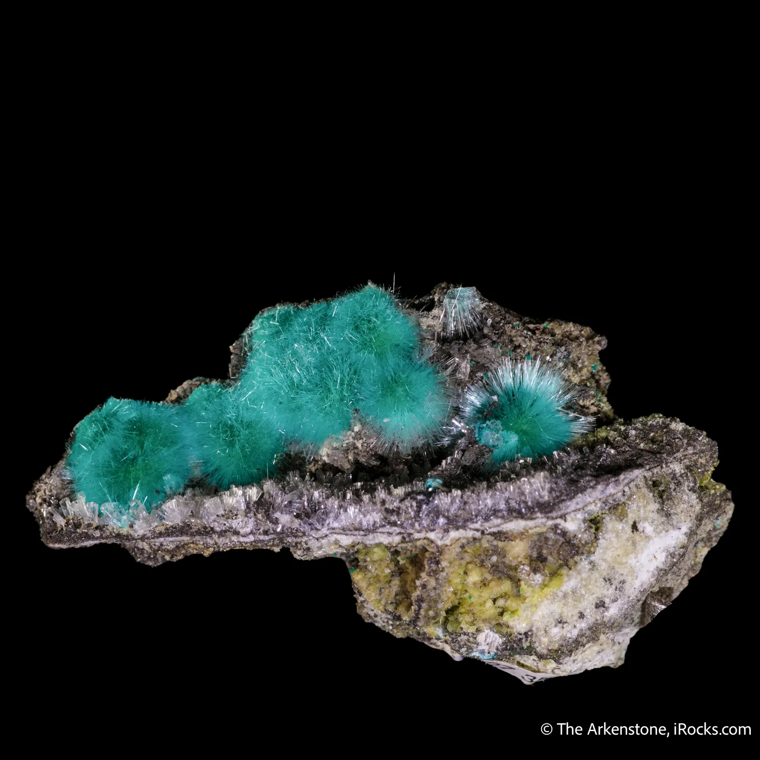 Aurichalcite on Hemimorphite - image 5