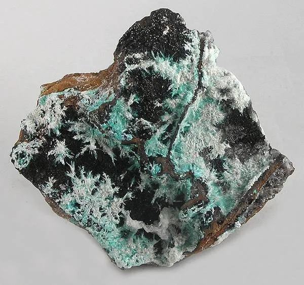 Aurichalcite, Plattnerite, Limonite image