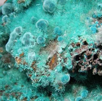 Aurichalcite, Rosasite - image 2