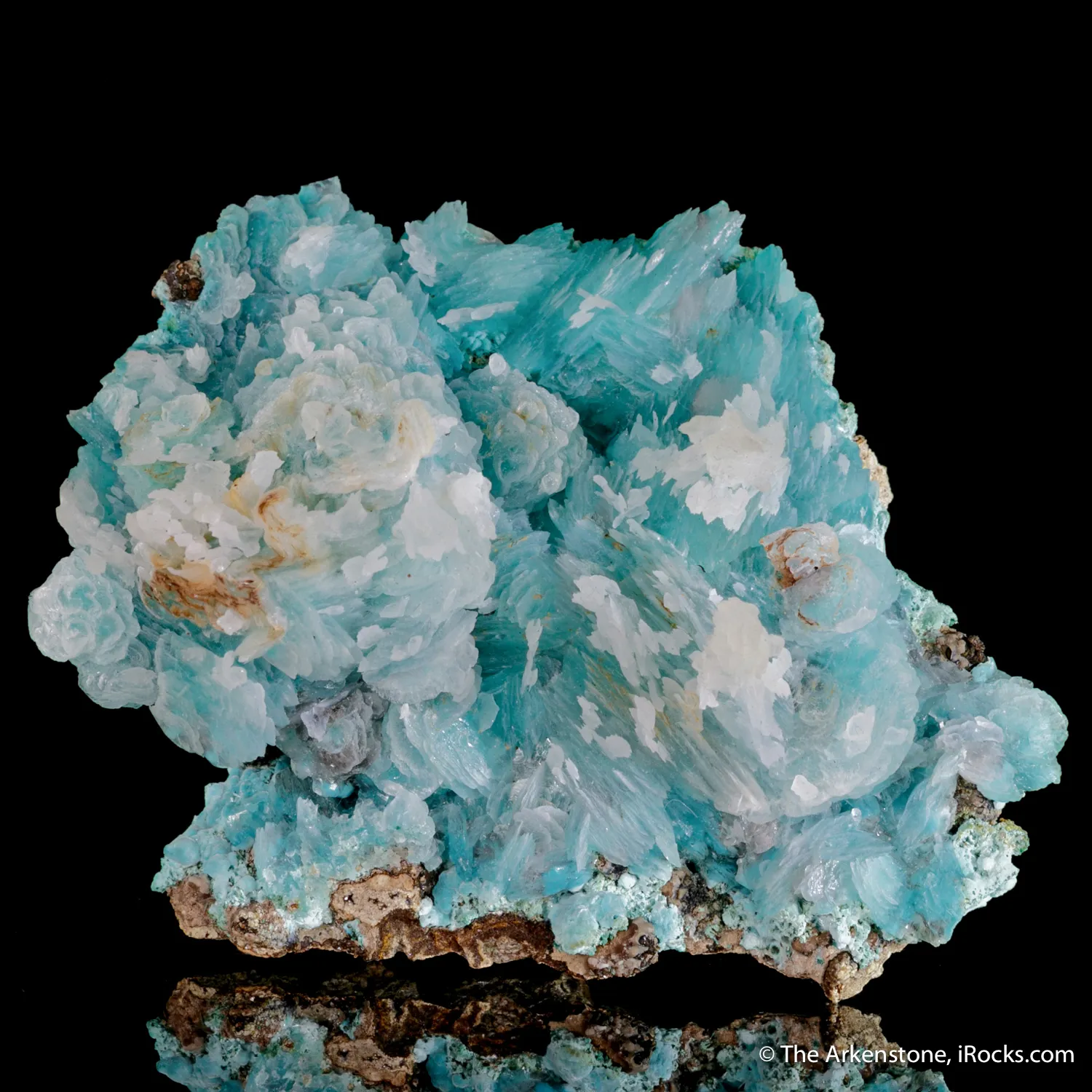 Aurichalcite with Calcite - image 4