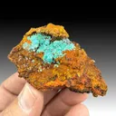 Aurichalcite with Calcite - image 1