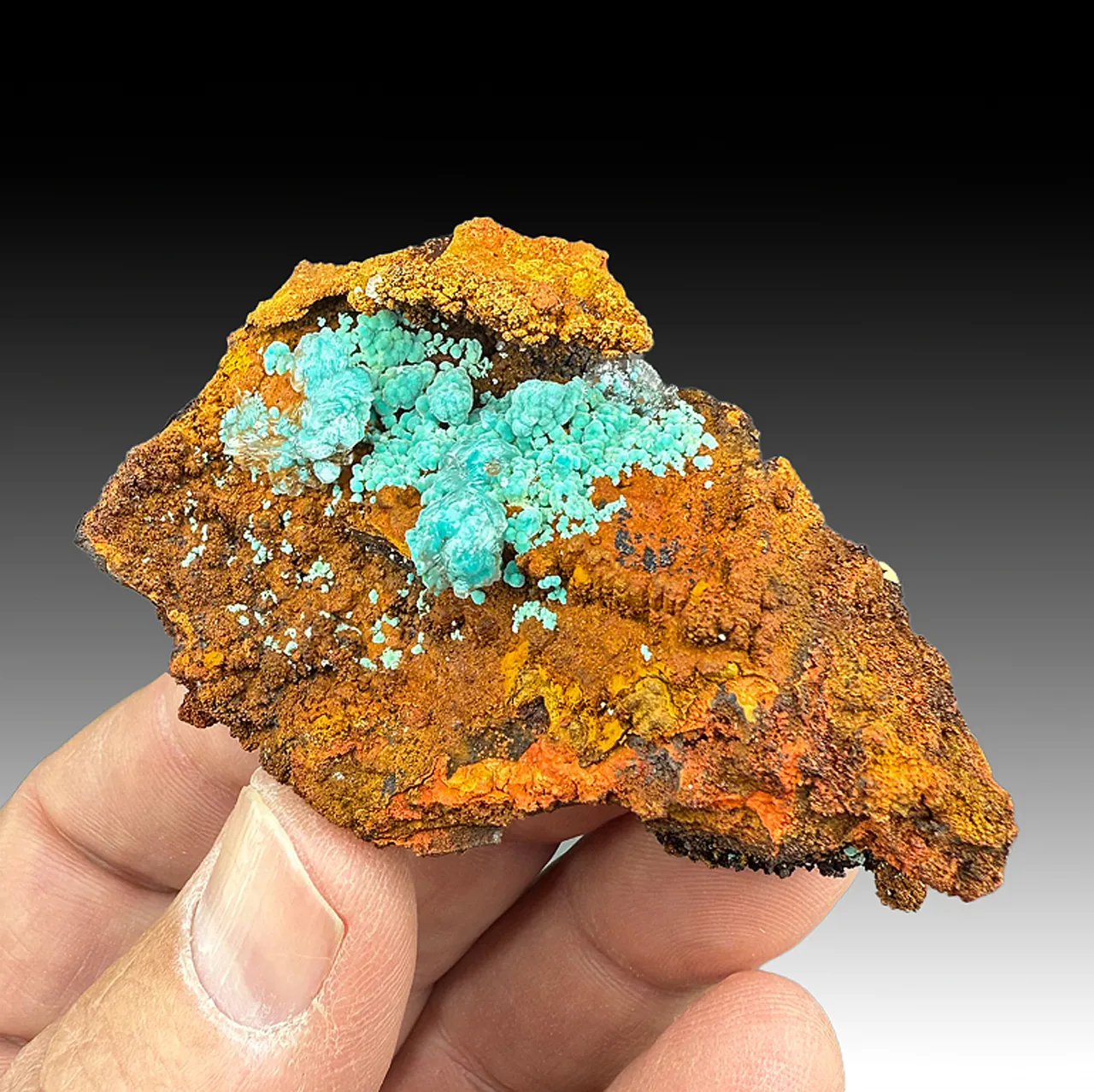 Aurichalcite with Calcite - image 1