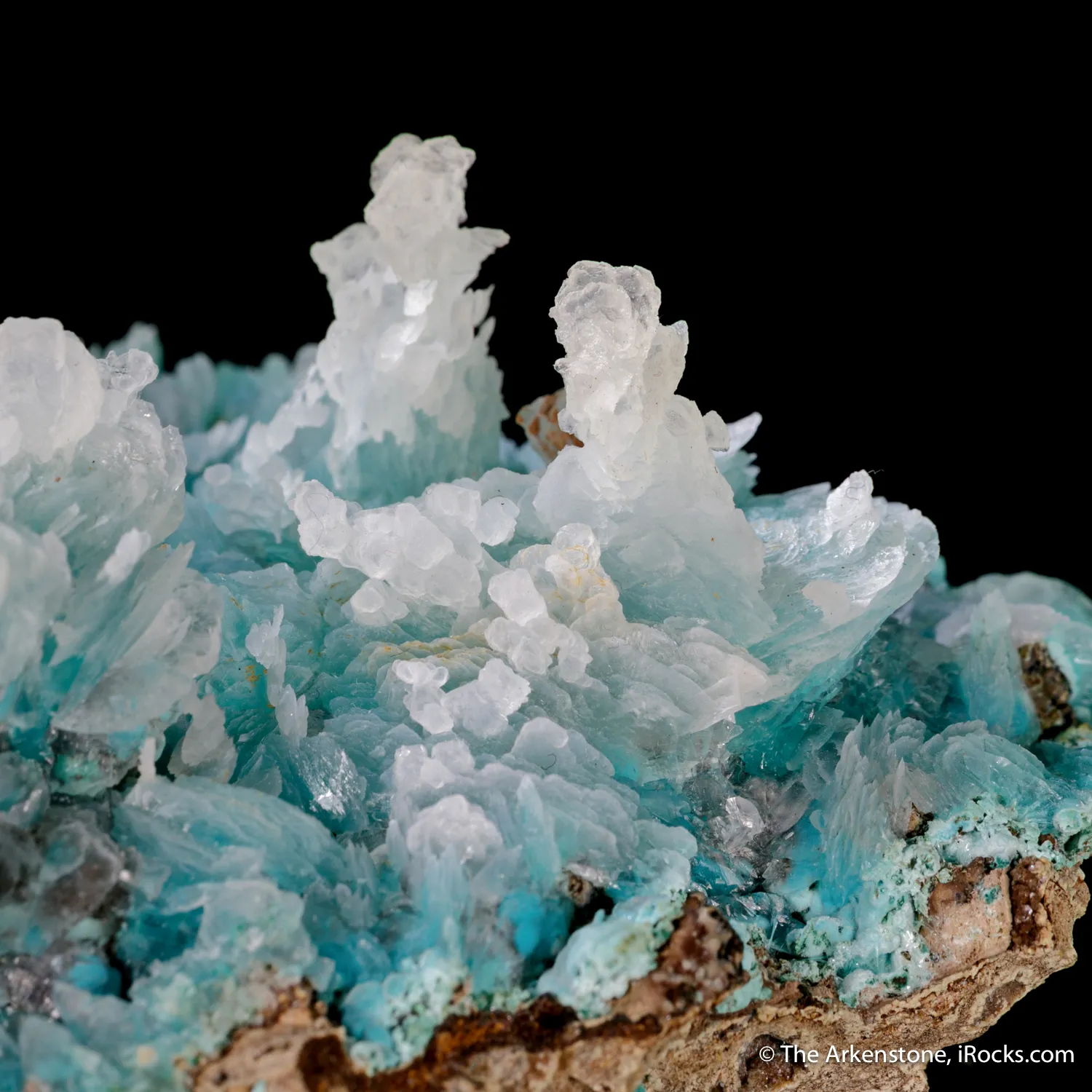 Aurichalcite with Calcite - image 1