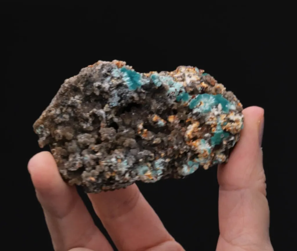 Aurichalcite with Hemimorphite and Baryte - image 2