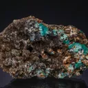 Aurichalcite with Hemimorphite and Baryte - image 1