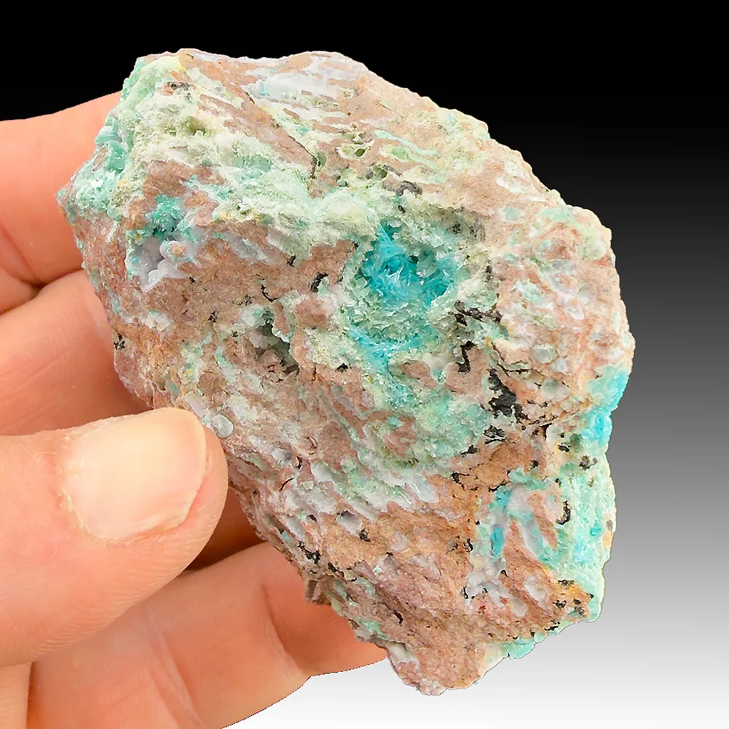 Aurichalcite with Smithsonite image