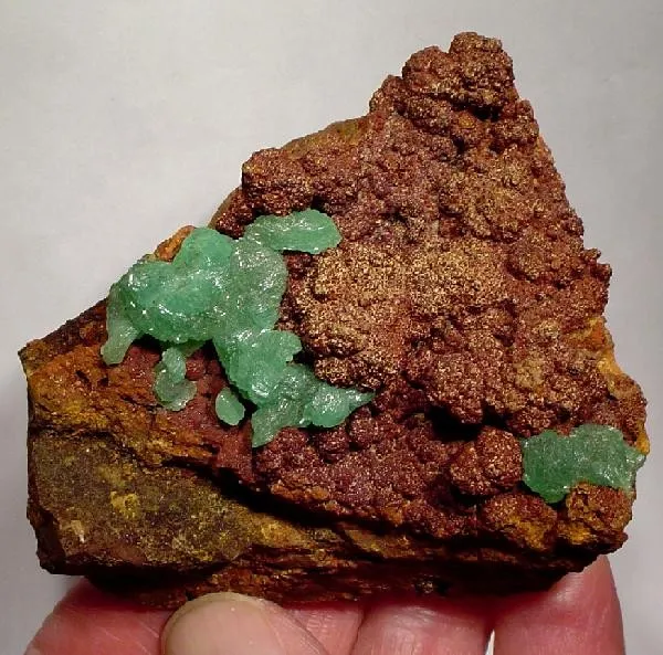 Austinite (Var: Cuprian Austinite) image
