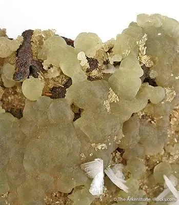 Austinite With Barite And Adamite - image 2