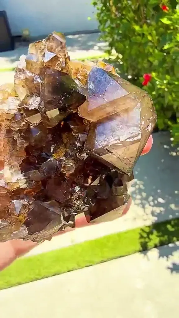 Australian Smoky Quartz hits differently in the sunlight - image 2