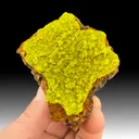 Autunite from Margnac Mine, Nouvelle-Aquitaine, France - image 1