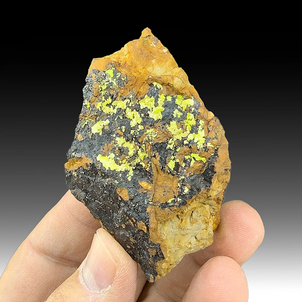 Autunite from Pennington County, South Dakota, USA image