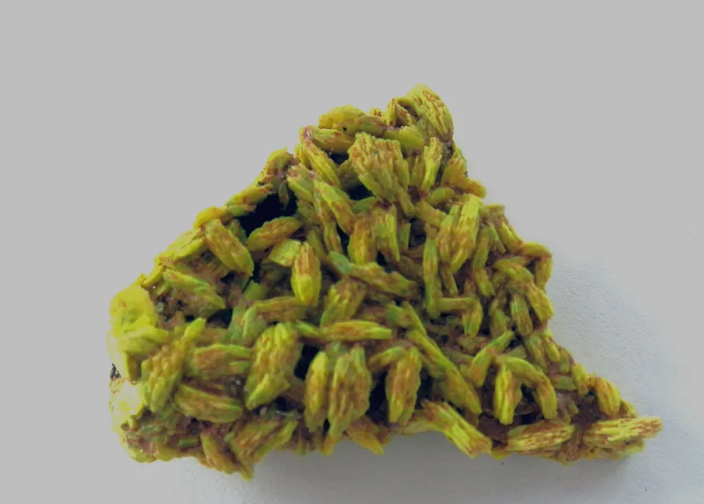 Autunite, Margnac, France image