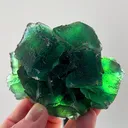 Awesome Okorusu Fluorite Emerald FIRE FROM THE NAMIBIAN DESERT. - image 1