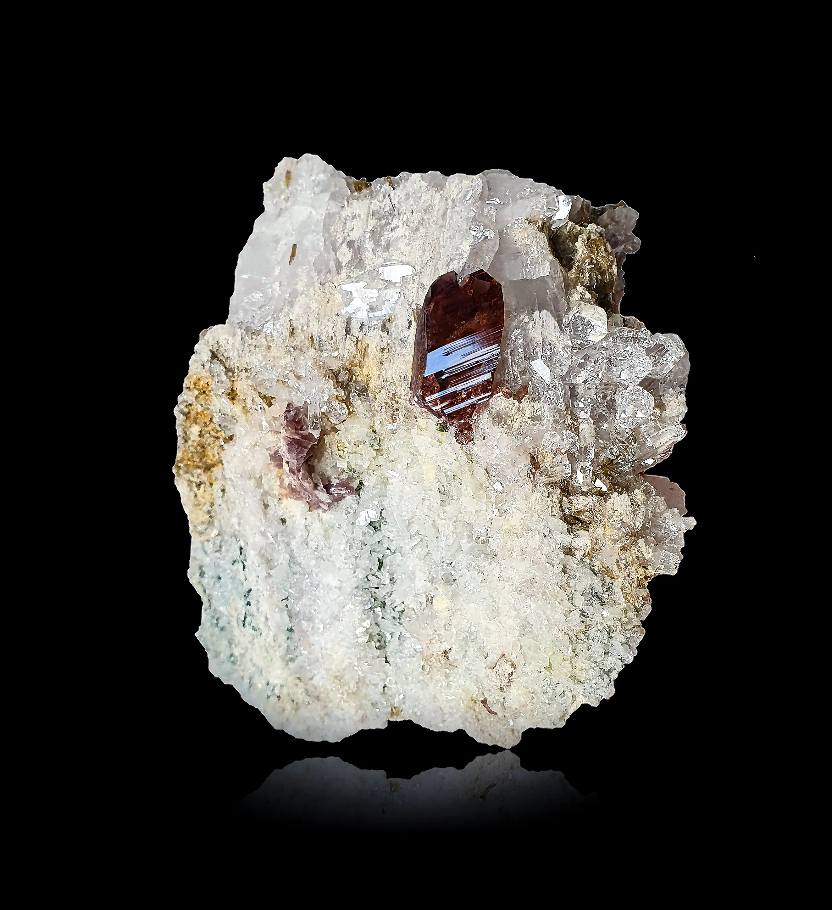 Axinite and Quartz - image 3