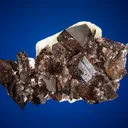 Axinite-(Fe) on Calcite - image 1