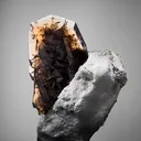 Axinite-(Fe) on Palygorskite - image 2