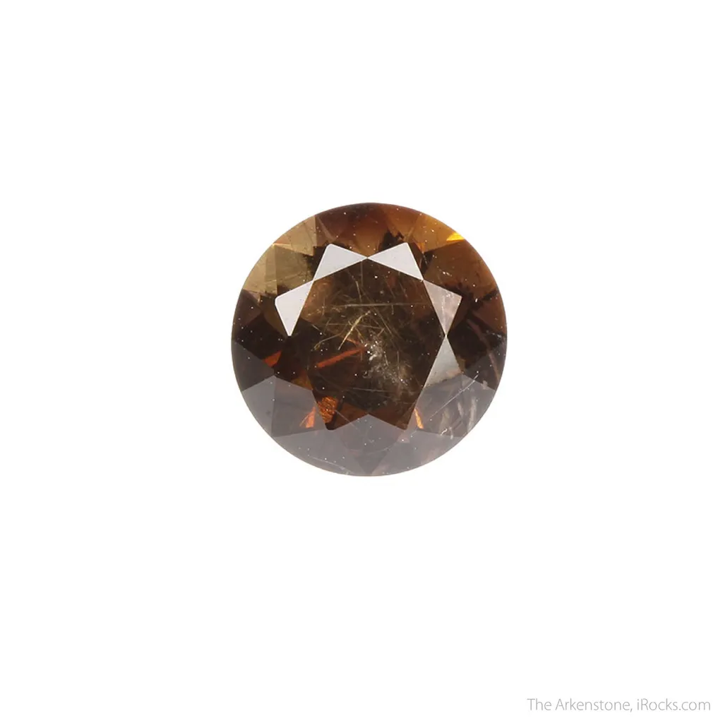 Axinite-(Fe) (rough and cut set) - image 2