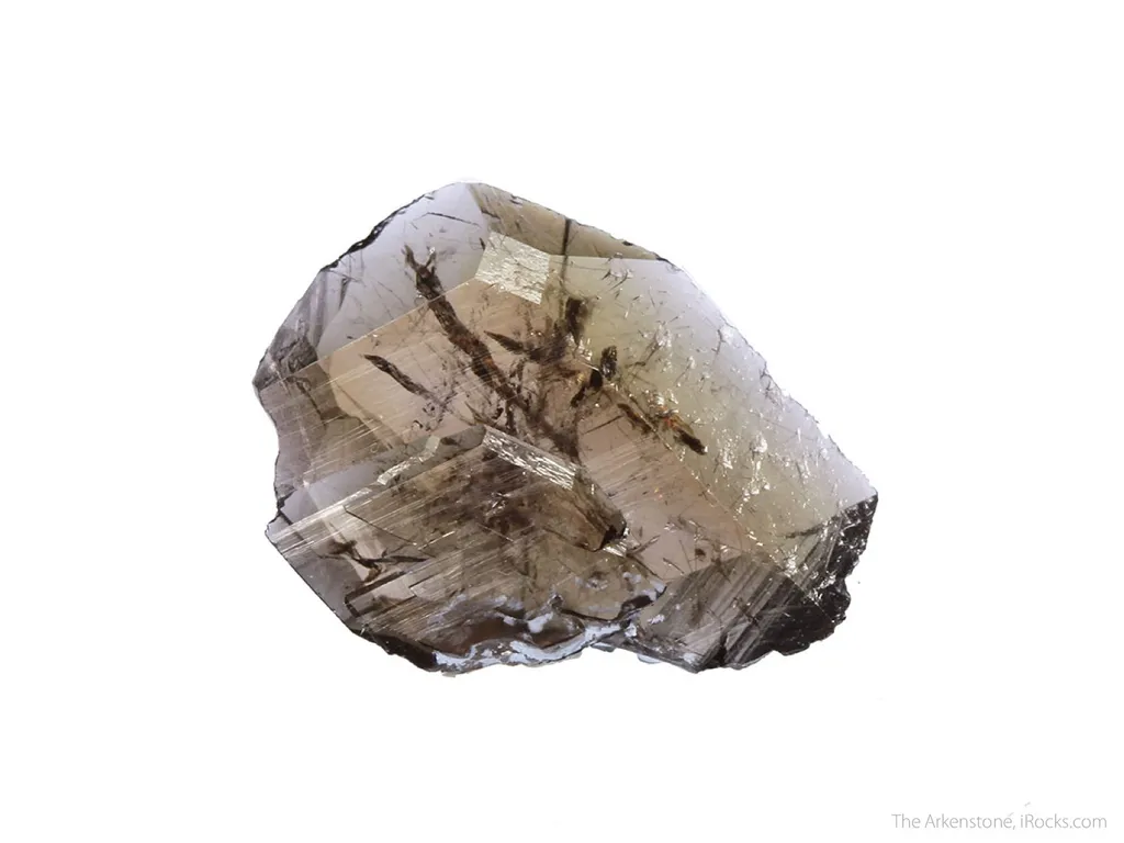 Axinite-(Fe) (rough and cut set) - image 3