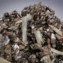 Axinite-(Fe) with Quartz - image 1