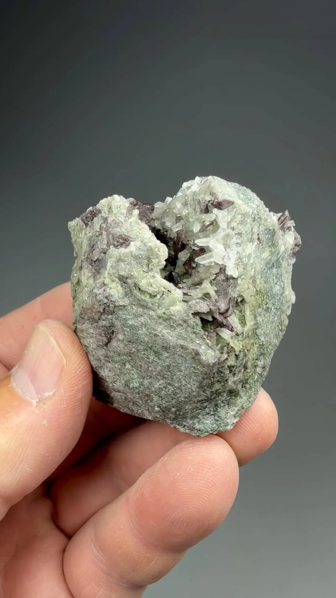 Axinite-Fe with Quartz, Actinolite - image 2