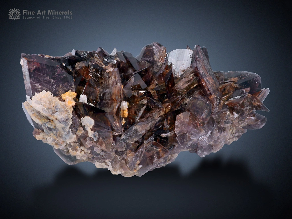 Axinite from Kharan District, Balochistan, Pakistan image
