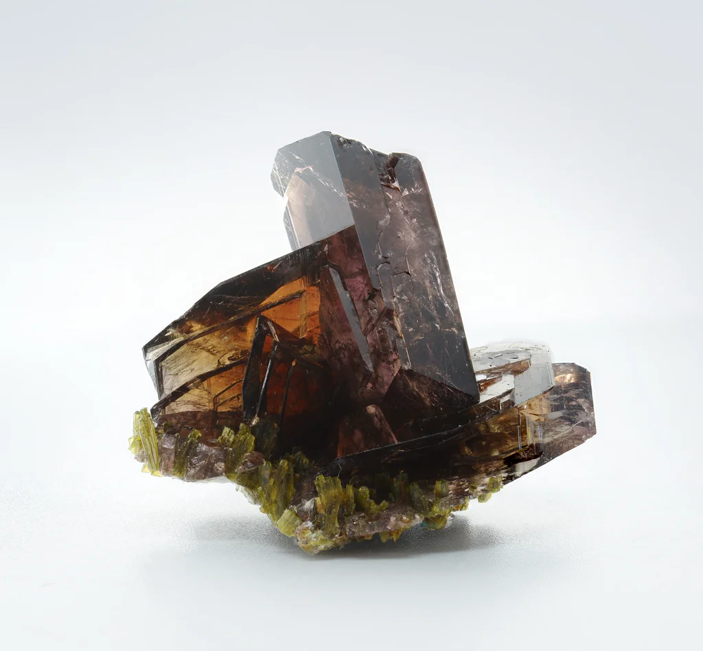 Axinite from New Melones Dam, California, USA image