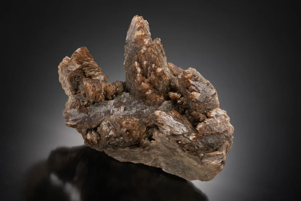 Axinite from Obira Mine, Kyushu Island, Japan image
