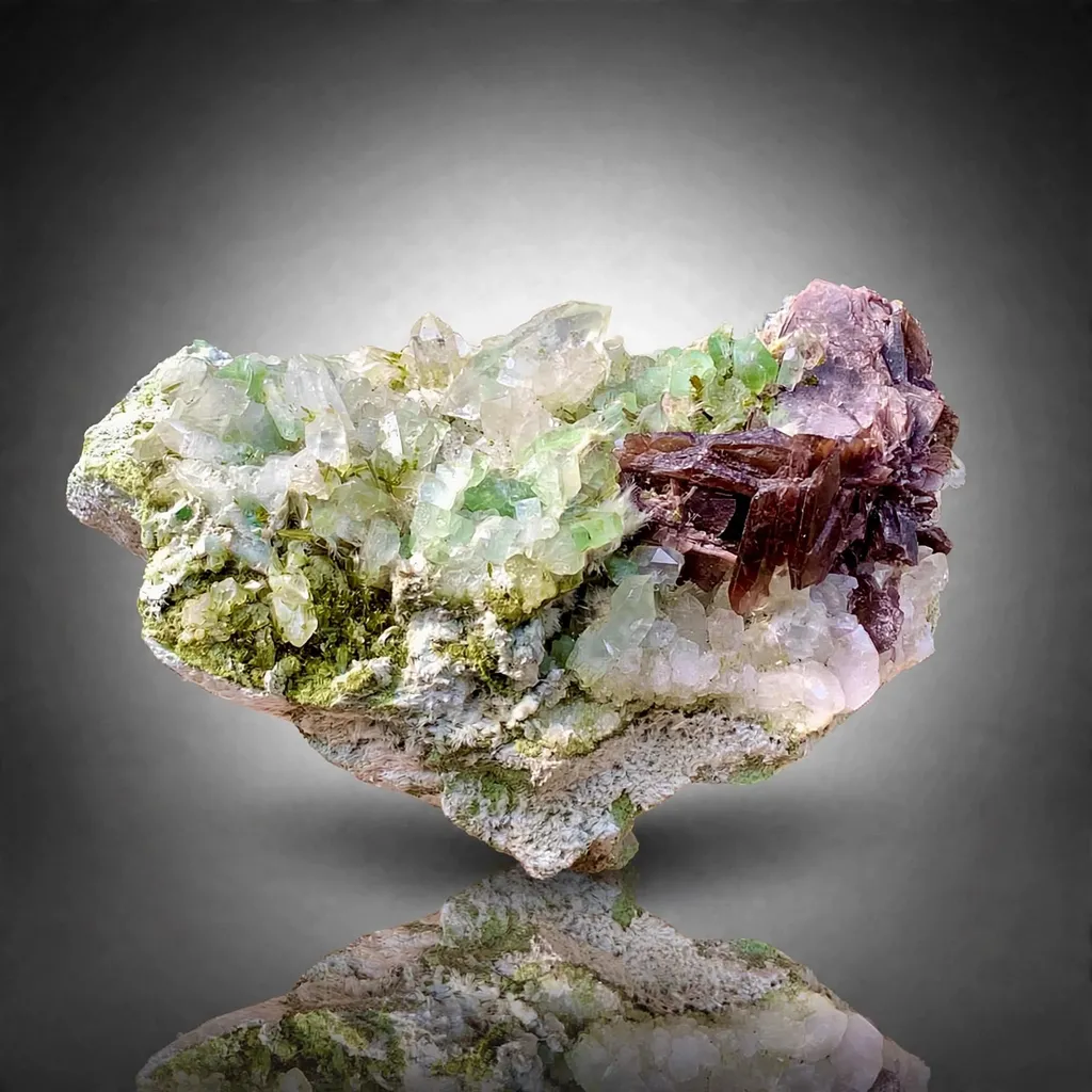 Axinite from Pakistan image