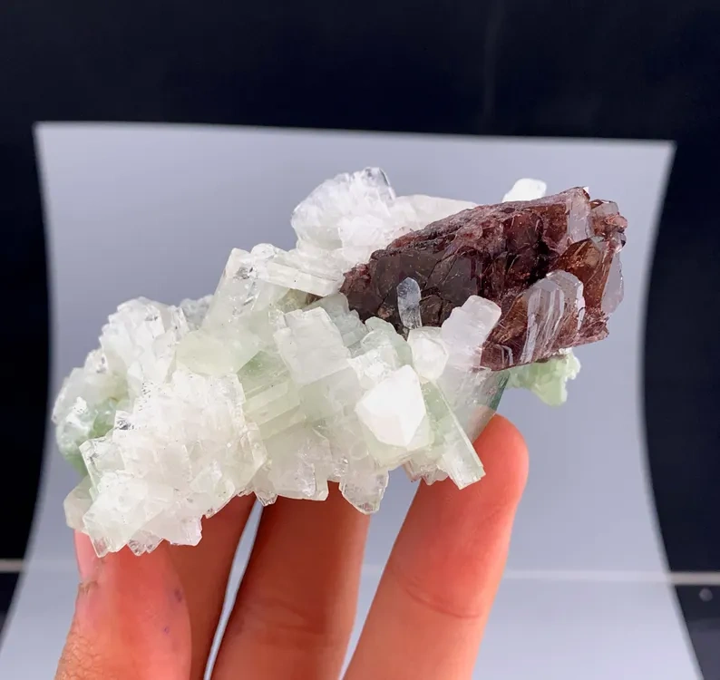 Axinite from Skardu District, Gilgit-Baltistan, Pakistan image